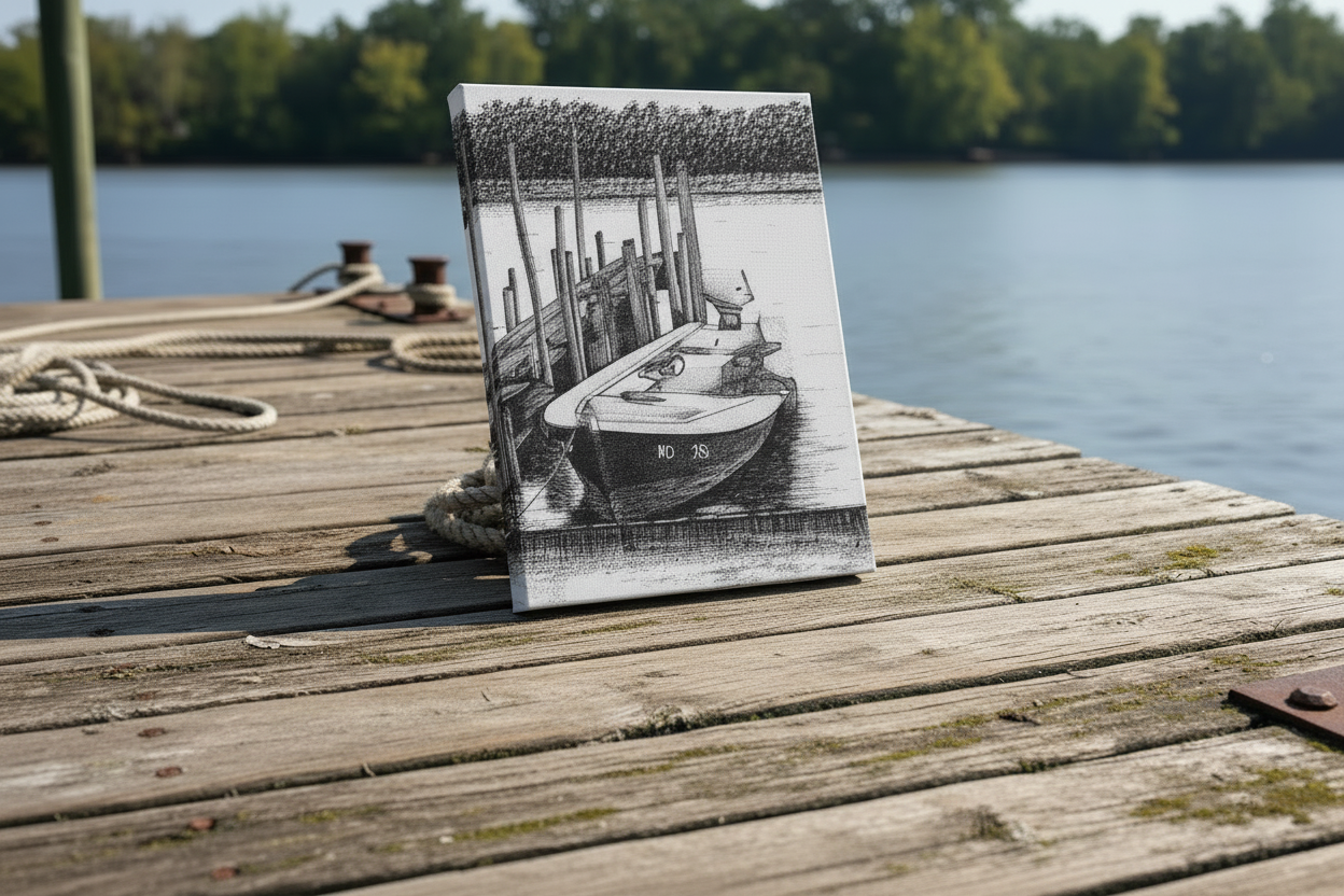 Moored Up | Journal and Sketchbook