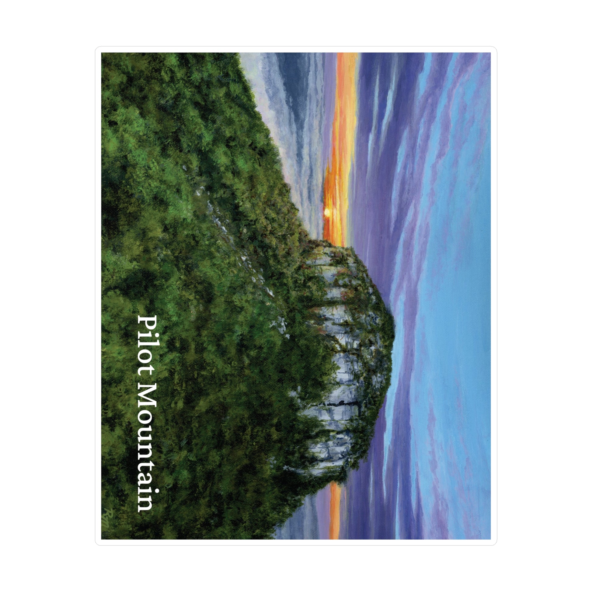 Pilot Mountain | Vinyl Sticker