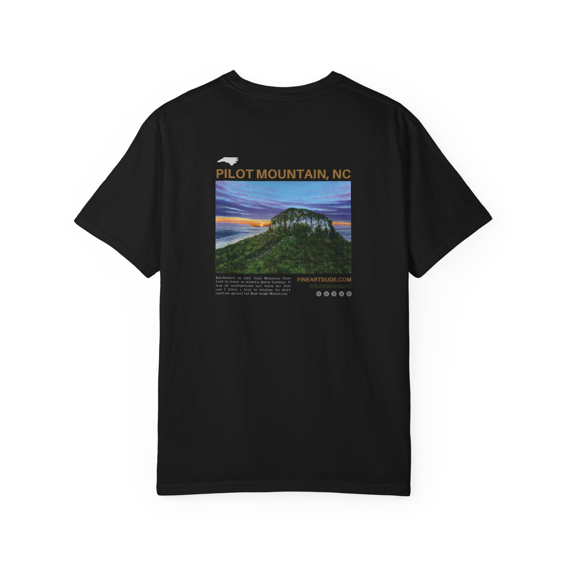 Pilot Mountain T-Shirt | Nature Graphic Tee