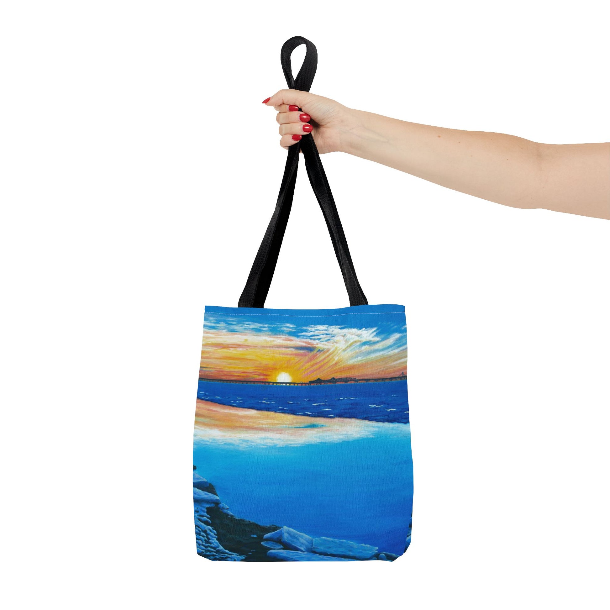 Chesapeake Bay Bridge On Ice | Tote Bag