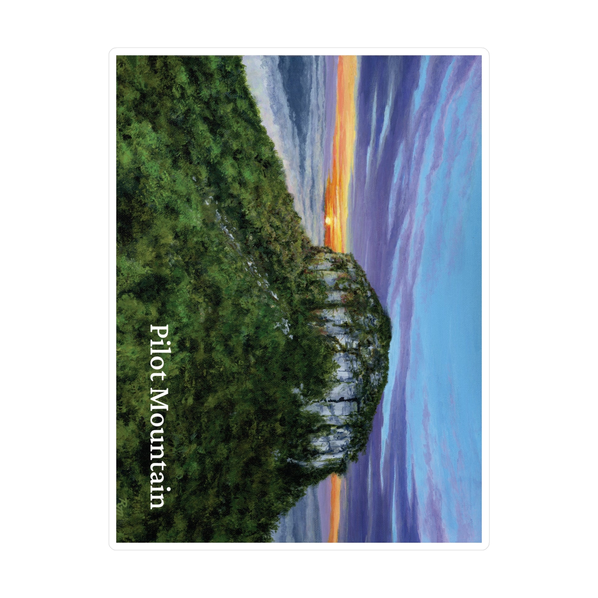 Pilot Mountain | Vinyl Sticker