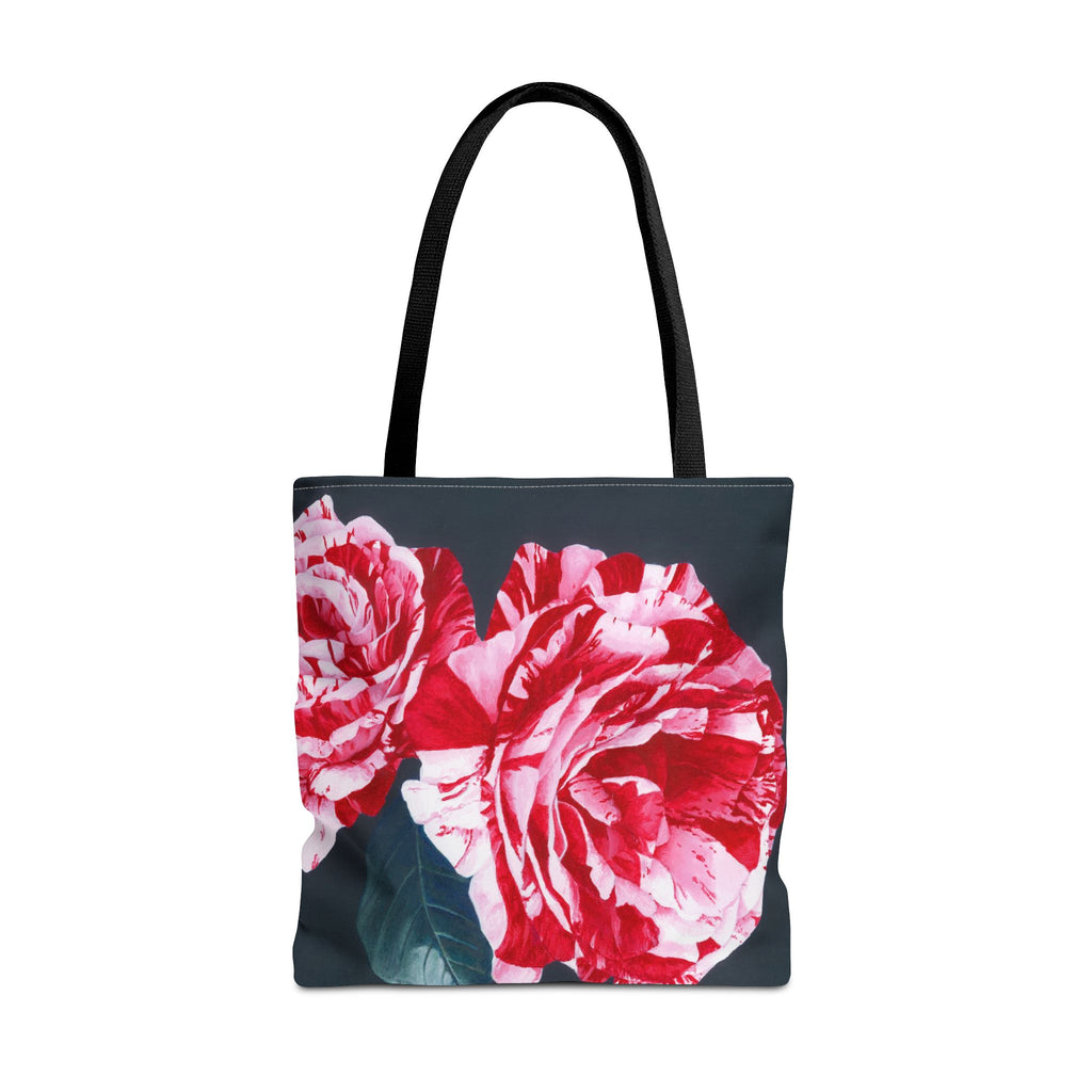 Candy Cane Roses | Tote Bag