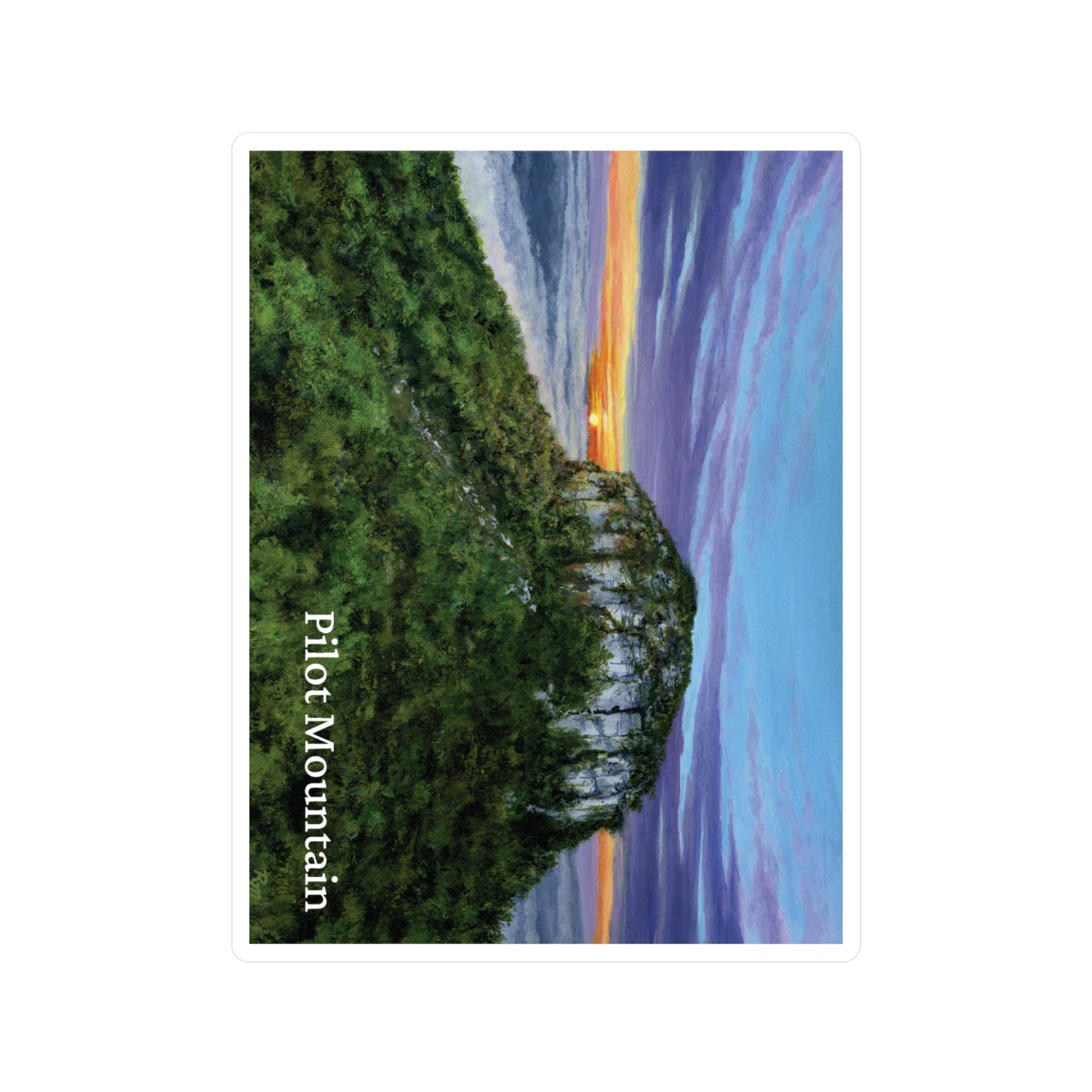 Pilot Mountain | Vinyl Sticker