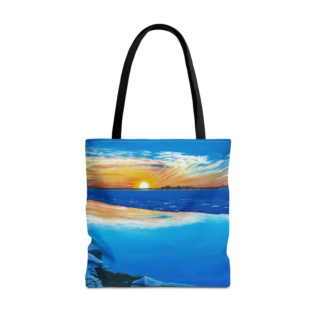 Chesapeake Bay Bridge On Ice | Tote Bag